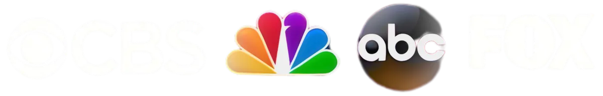 CBS, NBC, ABC, and FOX